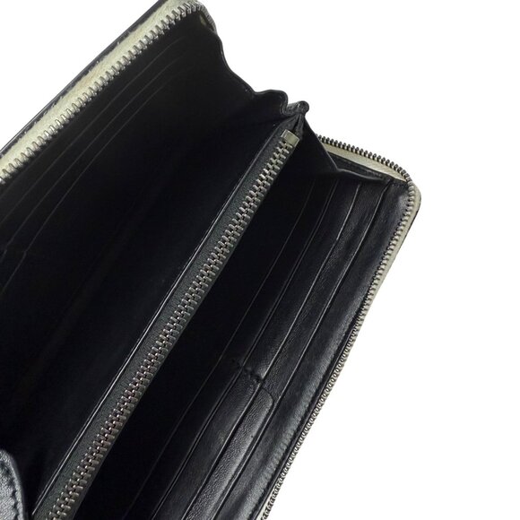 BALENCIAGA Smooth Calfskin Logo Rainbow Ville Continental Zip Around Wallet - Picture 12 of 12